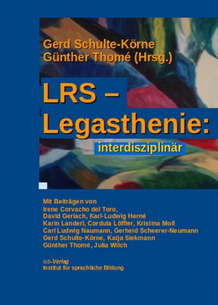 Titelbild LRS - Legasthenie: interdisziplinär